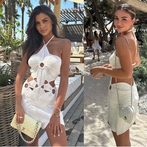 Cult Gaia FLOREANA KNIT DRESS